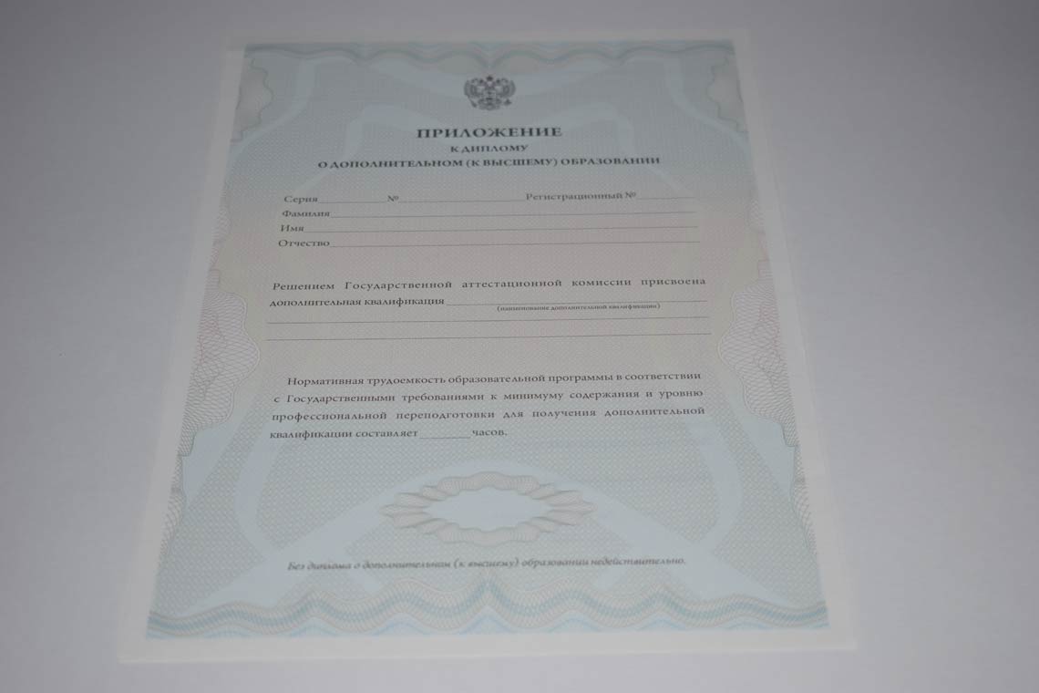 Диплом MBA 2011-2025 в Благовещенске приложение