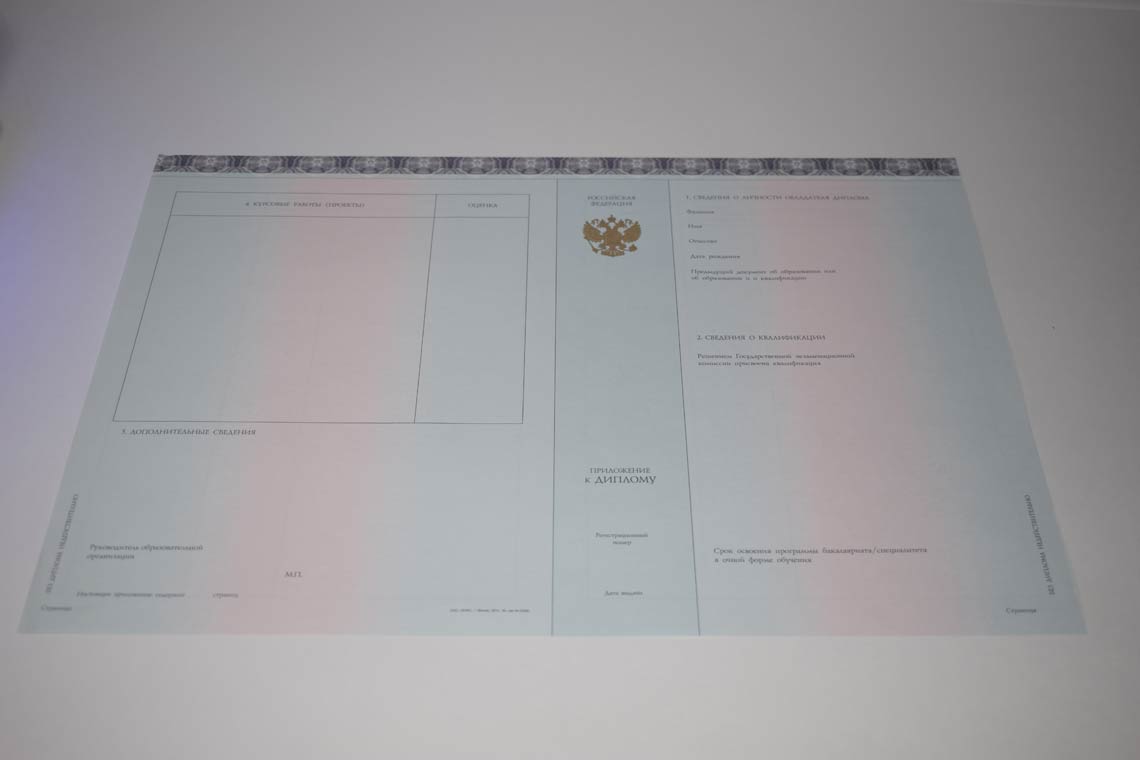 Диплом МГИМО 2014-2025 в Благовещенске приложение